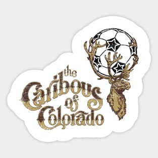 Colorado Caribous Sticker